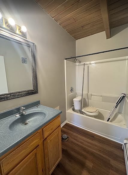 Bathroom, will have toilet in by move in