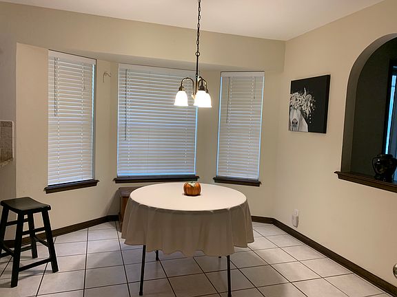 Dining room- kitchen to left