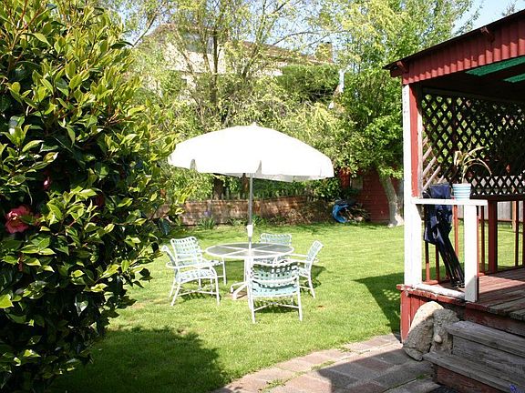 Back yard fully fenced