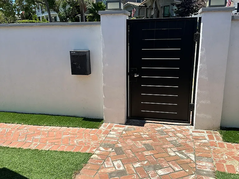 Entry Gate From Front Door