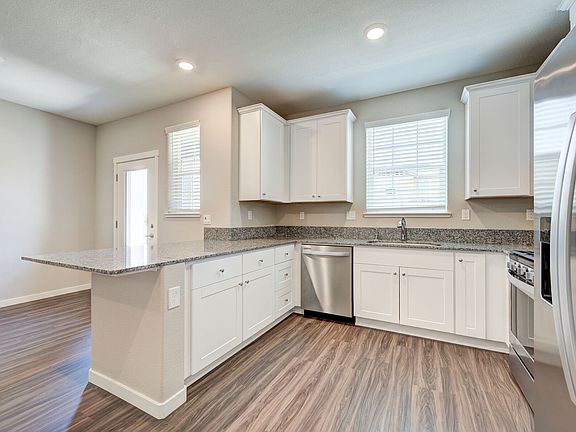Gorgeous granite countertops tons of storage