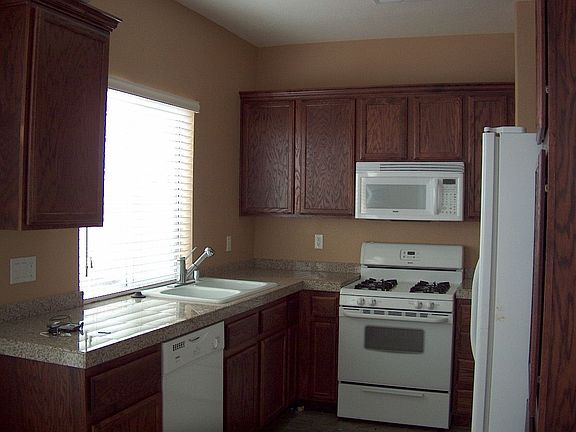 Looking at the Kitchen from the dining area