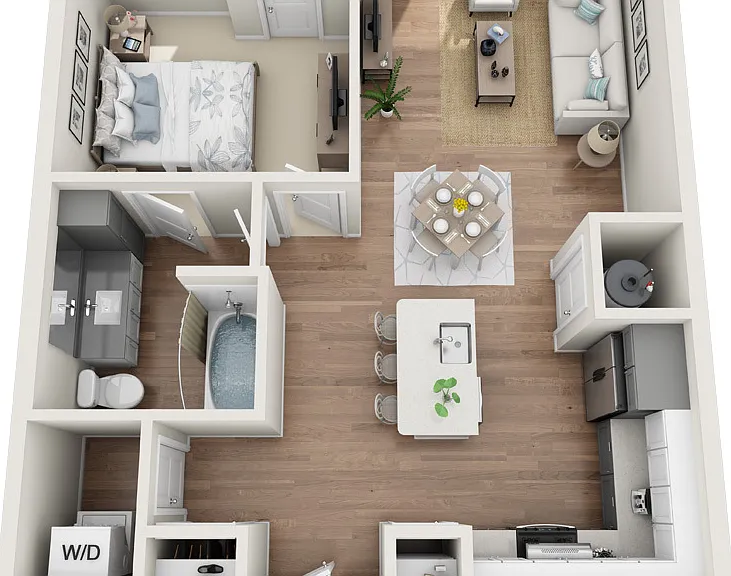 A6 floor plan The Sawyer Providence Farm
