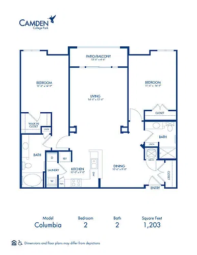 Floor plan Columbia