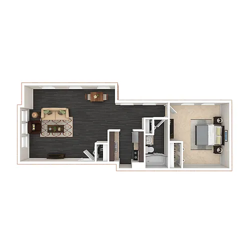 Floor plan A41 Van Dyke