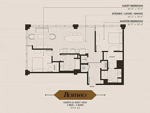 Floor plan Romeo