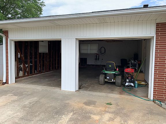 Double garage
