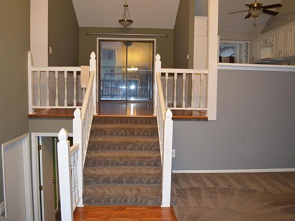 Stairs up from living room