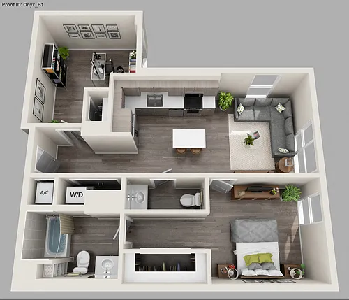 Floor plan B1