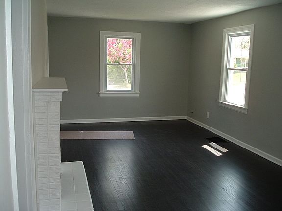 The size of the Living Room runs the full length of the house
