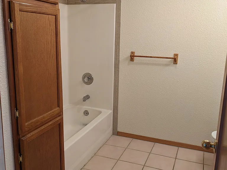 Ensuite bath in primary bedroom