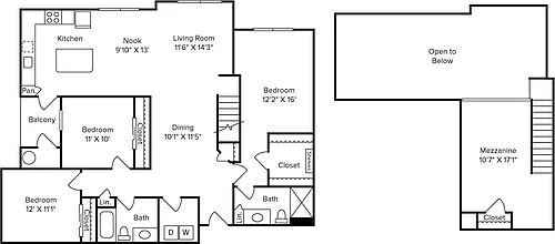 Floor plan C2L