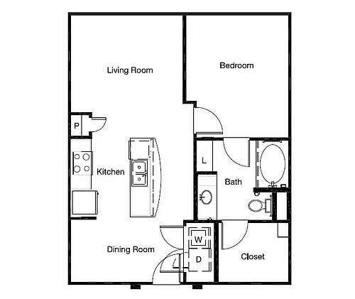 Floor plan A10