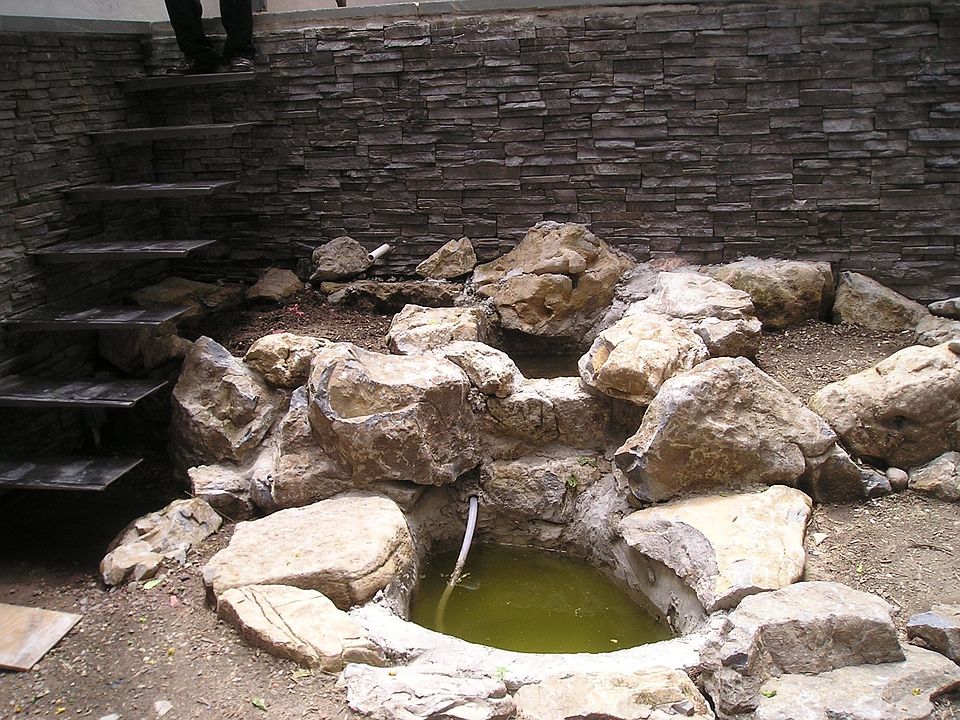 Zen rock garden by famous designer