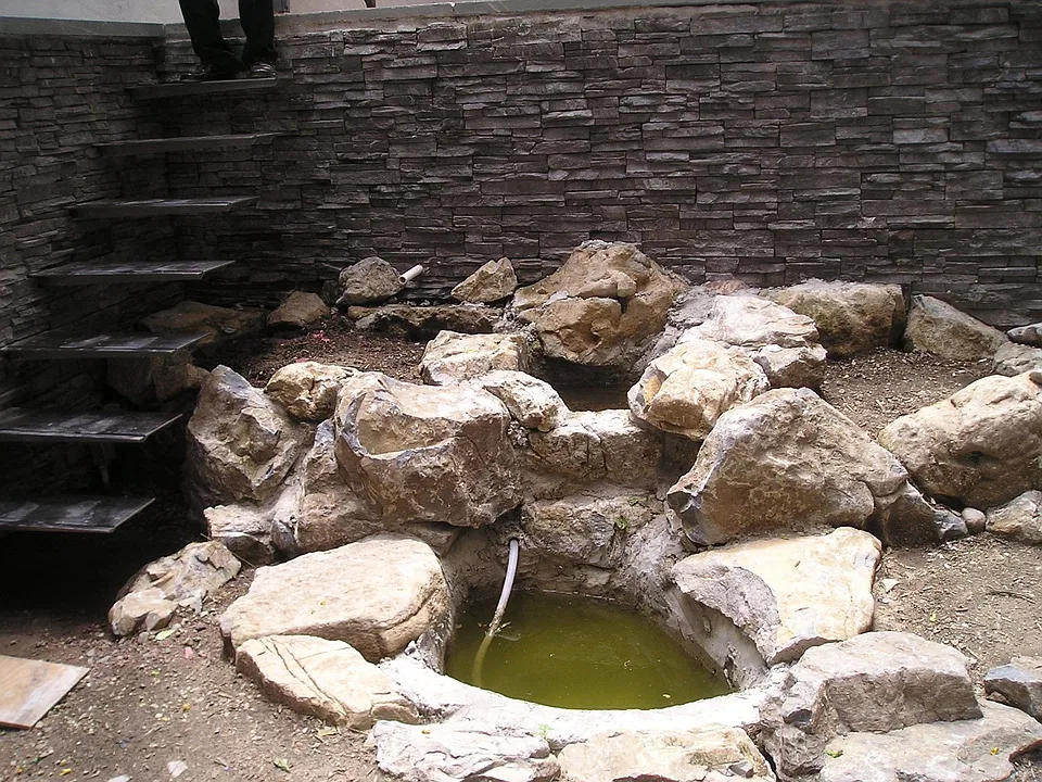 Zen rock garden by famous designer