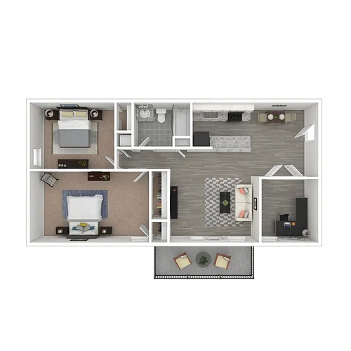 Floor plan B7