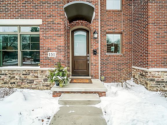 This stately townhome was built in 2016 and is comprised of brick, stone, Smart Board, and limestone.