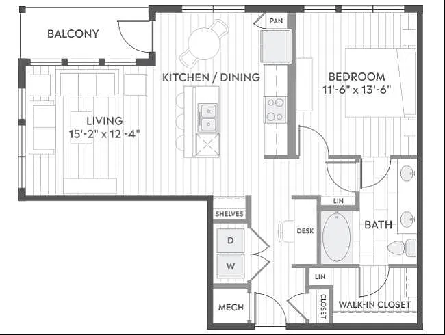 Floor plan A4a