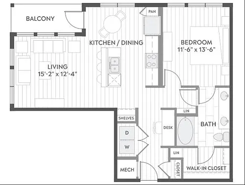 Floor plan A4a