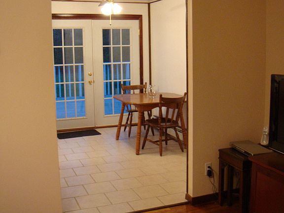 Eat in Area of Kitchen from Living Room