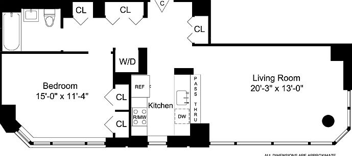 2nd image of 330 W 39th St APT 16C