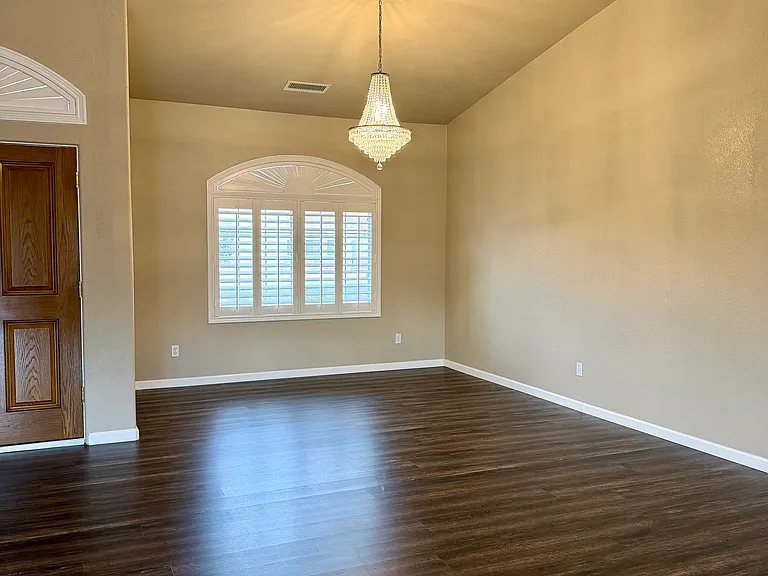 Large open concept living space - this space is to the left of the front door as you enter