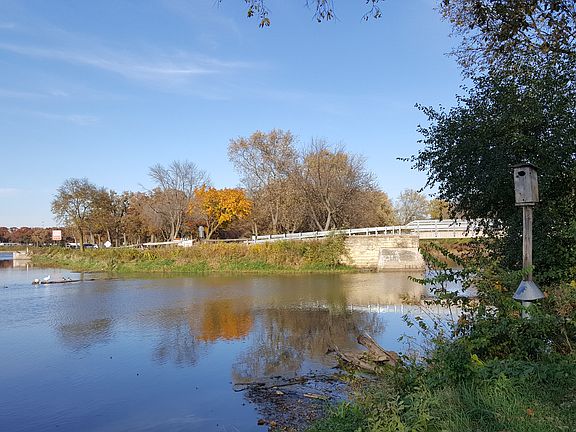 River view from yard