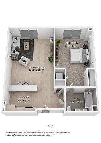 Floor plan Crest