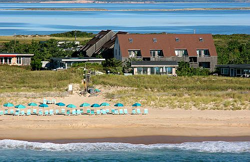 Private beach 