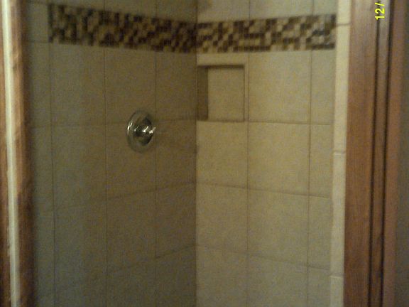 Tiled Master shower
