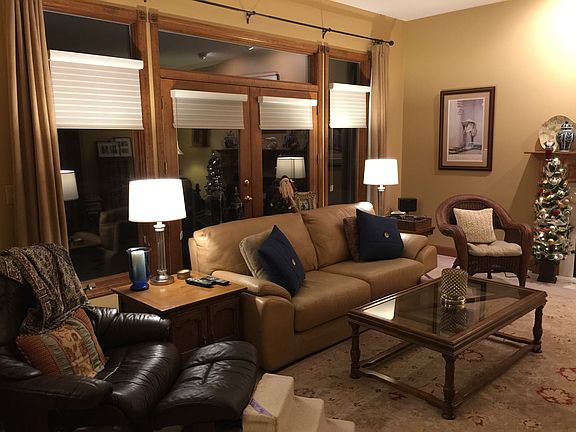 French doors to open deck
