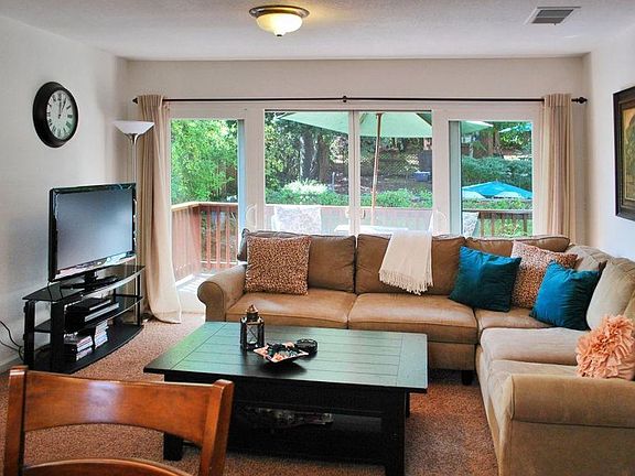 Living room with balcony