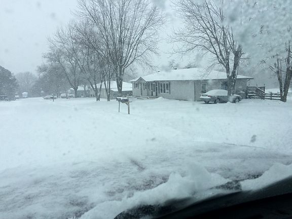 House in winter 