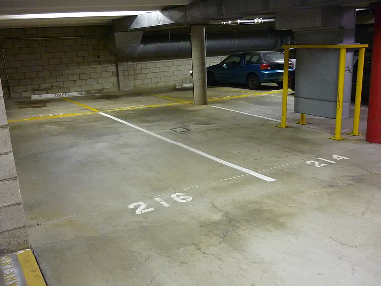 Four underground parking spaces for Condo 3K