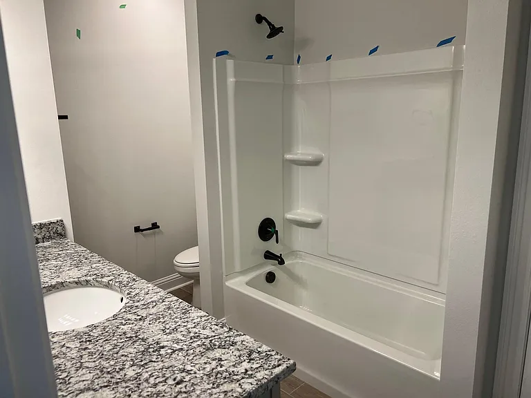 Bathroom next to Bedroom #2 & #3