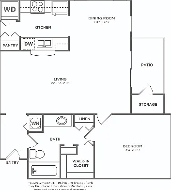A3Q | 1 bed 1 bath | 839 sq ft A3Q | 1 bed 1 bath | 839 sq ft