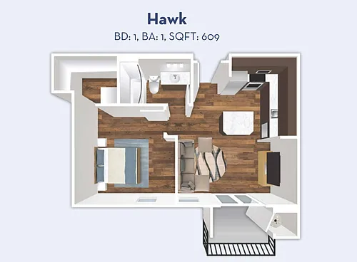 Floor plan Hawk