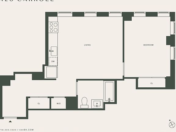 3rd image of 420 Carroll St #W507