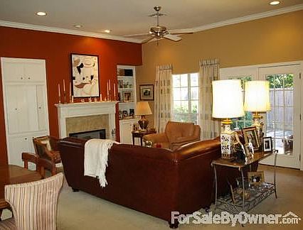 Living/Dining Combo
						:
						Features ceiling fan, recessed lighting, ceiling speakers & gas log fireplace