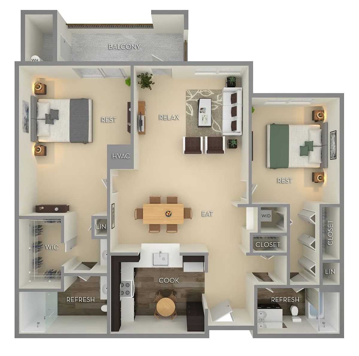 Floor plan Marseille III