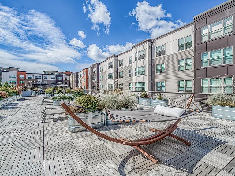 Beautifully landscaped amenities and hammocks available