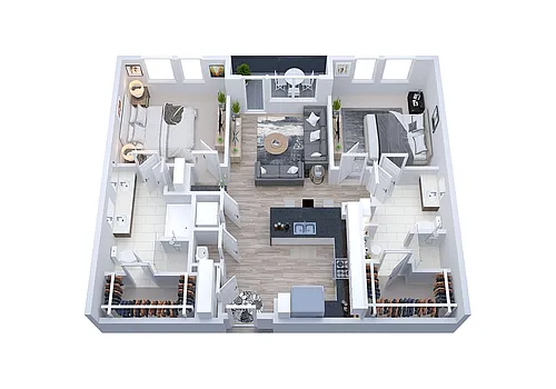 Floor plan B1