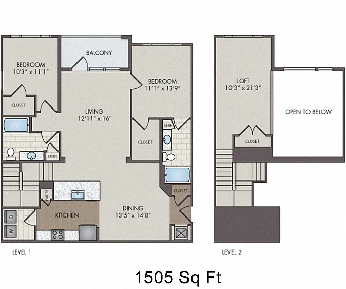 Floor plan St. Maarten