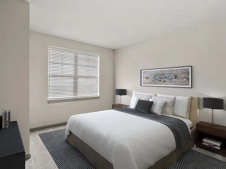 Rest easy in spacious bedrooms designed for calm, comfort, and great sleep