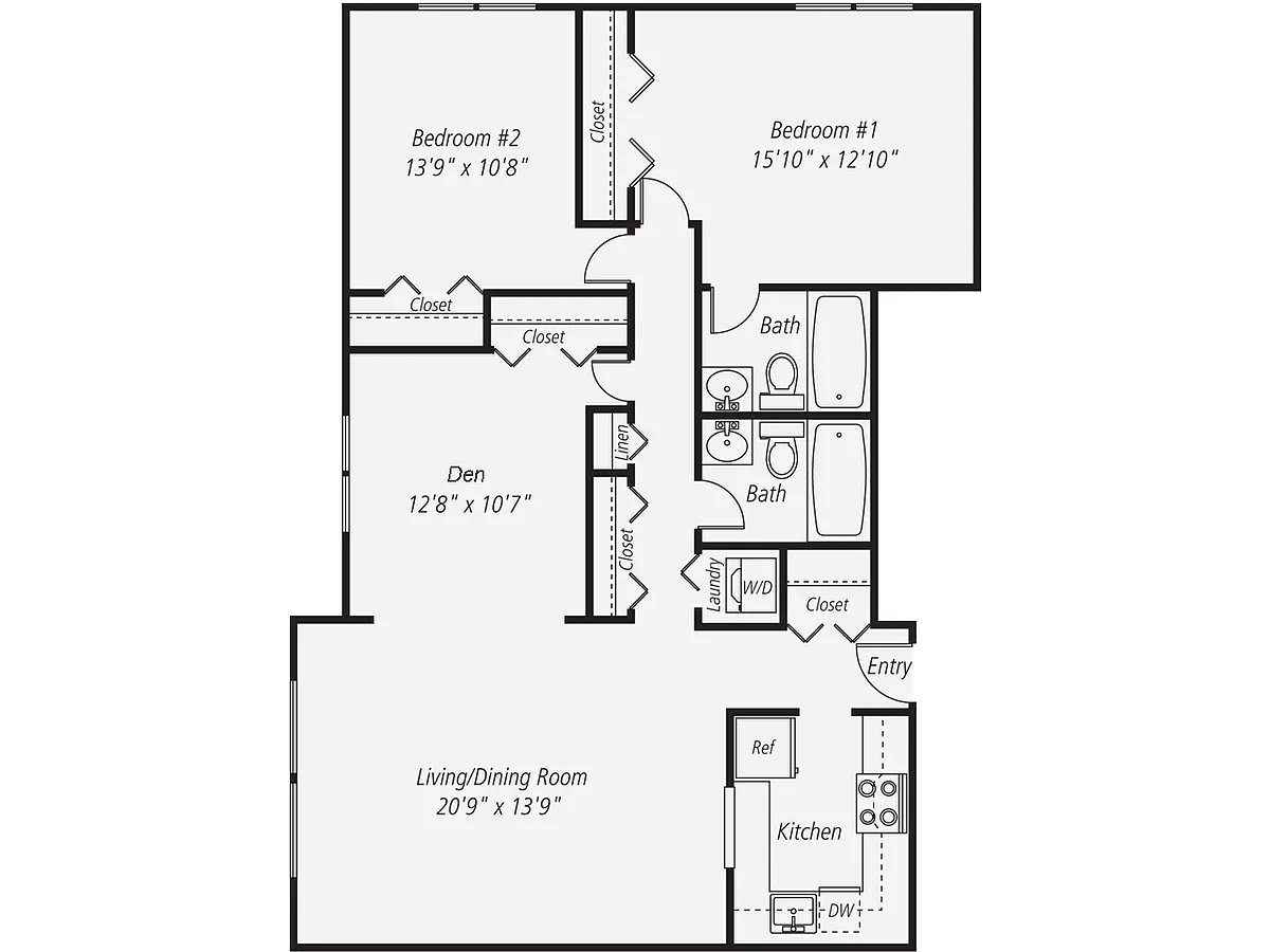 Floor plan B5D