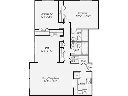 Floor plan B5D