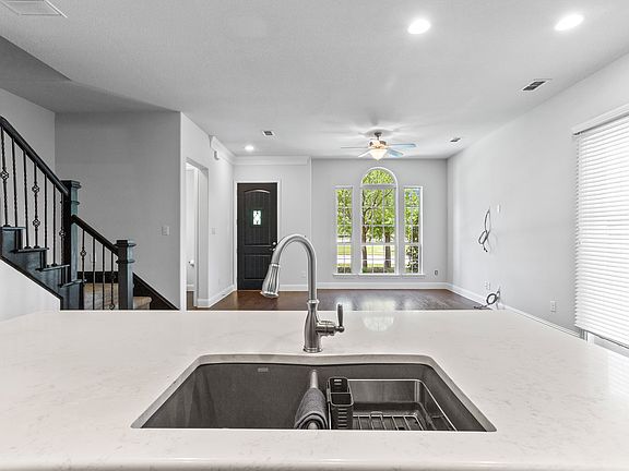 Huge island with room for barstools open to living area