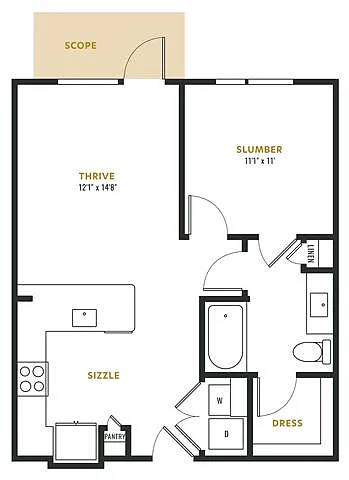 Floor plan A1