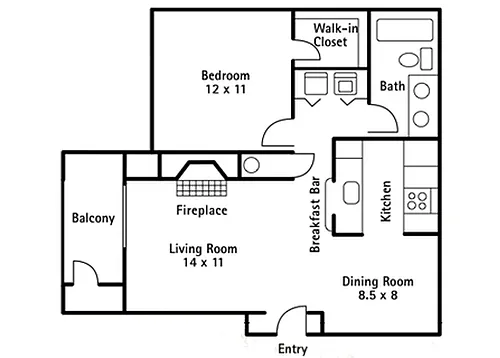 Floor plan Spruce