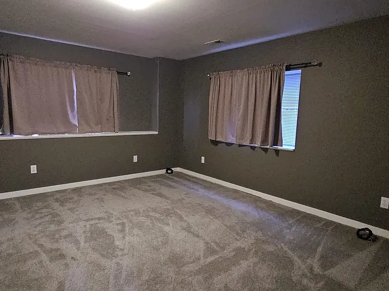 Basement bedroom